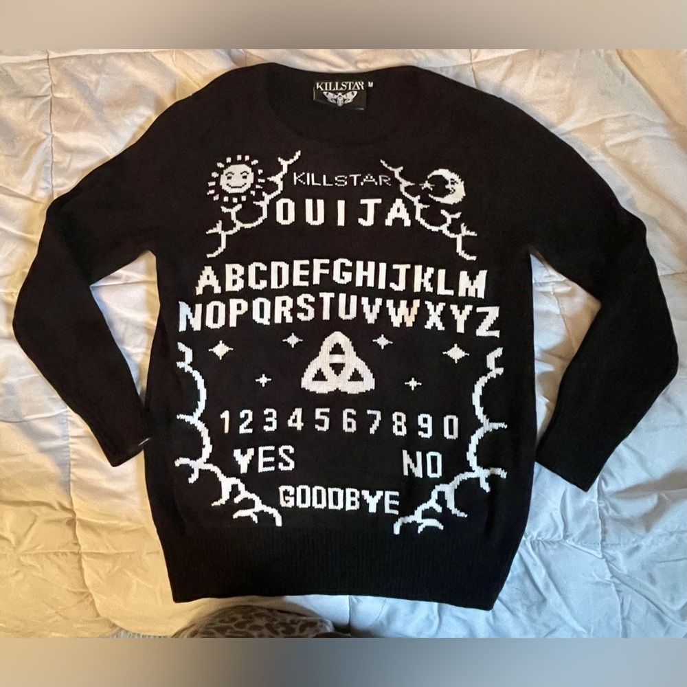 ❌❌SOLD Quija Sweater by Killstar Size Medium